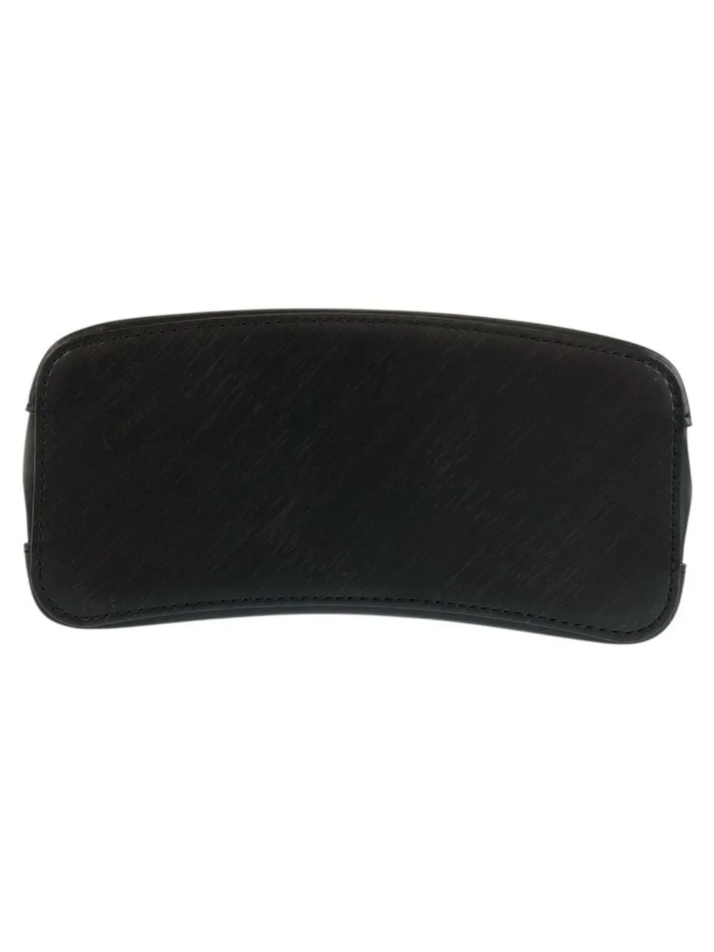 Cartier Trinity Black Leather Handbag Party Bag Vanity